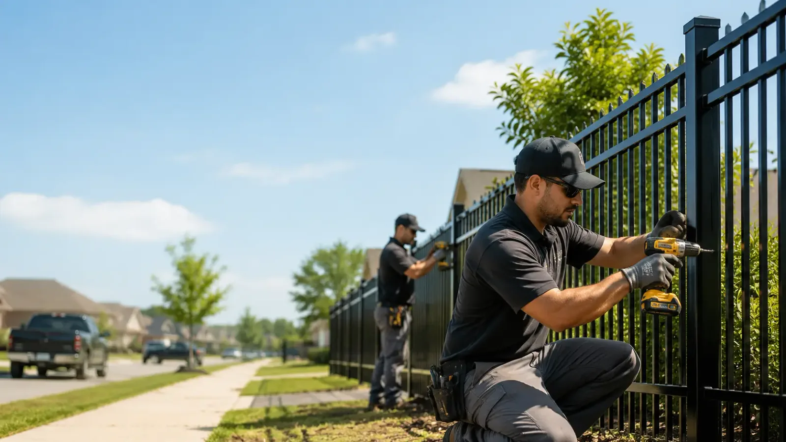 Metal Fence Installation in Cedar Falls, IA